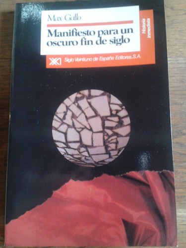 Portada del libro de MANIFIESTO PARA UN OSCURO FIN DE SIGLO