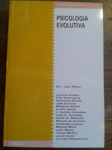 Portada del libro de PSICOLOGÍA EVOLUTIVA