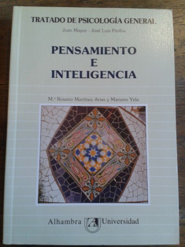 Portada del libro de TRATADO DE PSICOLOGÍA GENERAL. TOMO 5. PENSAMIENTO E INTELIGENCIA