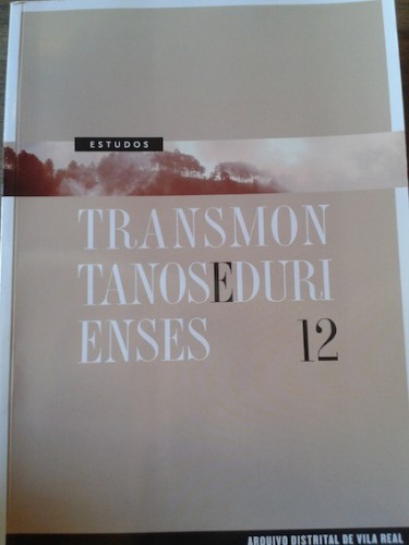 Portada del libro de ESTUDOS TRANSMONTANOS E DURIENSES, 12.