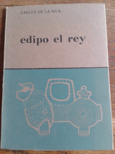 Portada del libro de EDIPO EL REY (dedicado)