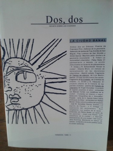 Portada del libro de DOS, DOS, revista sobre las ciudades. LA CIUDAD BANAL