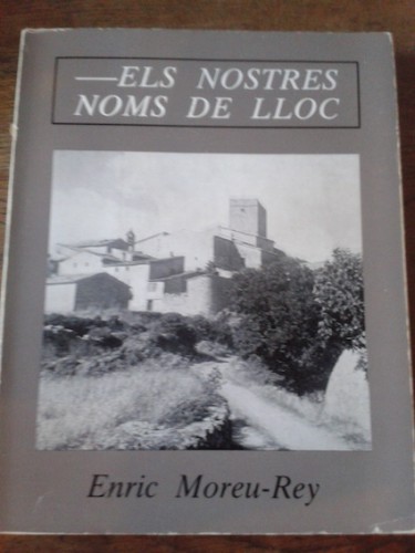 Portada del libro de ELS NOSTRES NOMS DE LLOC