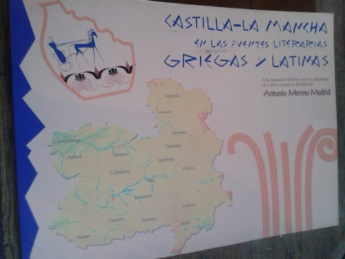 Portada del libro de CASTILLA-LA MANCHA EN LAS FUENTES LITERARIAS GRIEGAS Y LATINAS