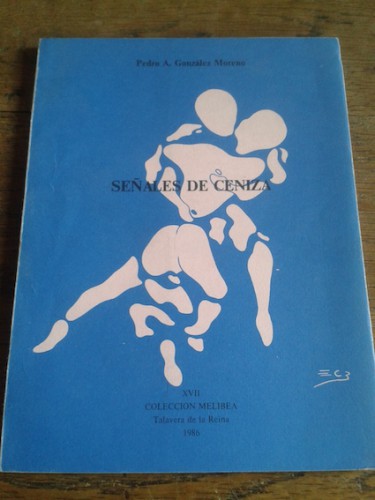 Portada del libro de SEÑALES DE CENIZA (dedicado)