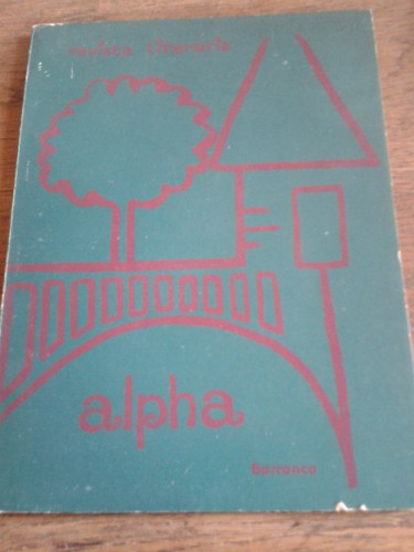 Portada del libro de ALPHA. REVISTA LITERARIA DE LOS AMIGOS DEL ARTE. Nº 8