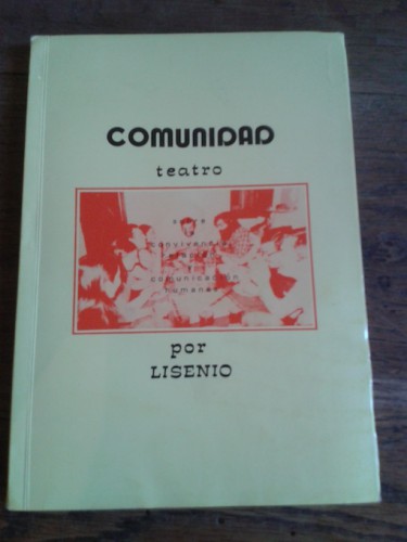 Portada del libro de COMUNIDAD. Drama en un prólogo y dos actos (dedicado)