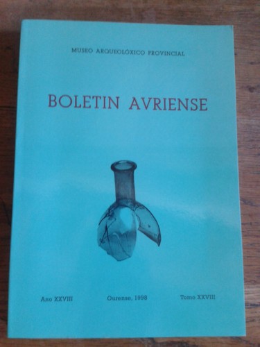 Portada del libro de BOLETÍN AURIENSE. Ano XXVIII, Tomo XXVIII, OURENSE 1998