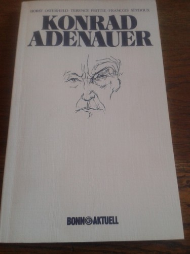 Portada del libro de KONRAD ADENAUER