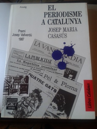 Portada del libro de PERIODISME A CATALUNYA, EL