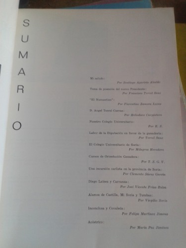 Portada del libro de REVISTA DE SORIA, Nº  19 - 1973