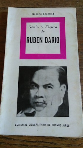 Portada del libro de GENIO Y FIGURA DE RUBÉN DARÍO