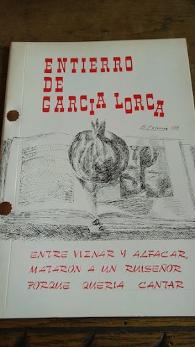 Portada del libro de ENTIERRO DE GARCÍA LORCA