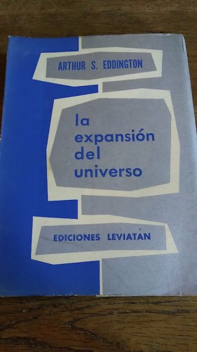 Portada del libro de LA EXPANSIÓN DEL UNIVERSO