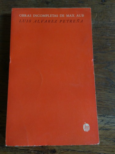 Portada del libro de LUIS ÁLVAREZ PETREÑA