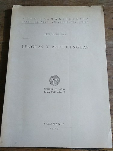 Portada del libro de LENGUAS Y PROTOLENGUAS