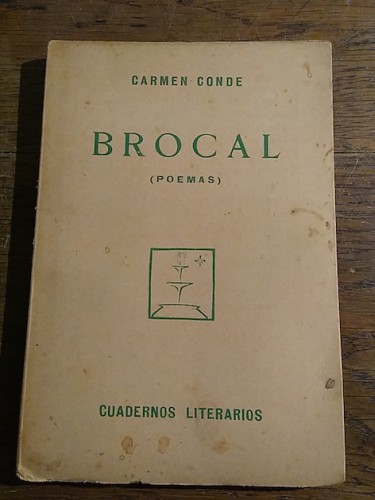 Portada del libro de BROCAL (POEMAS)