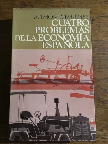 Portada del libro de CUATRO PROBLEMAS DE LA ECONOMÍA ESPAÑOLA