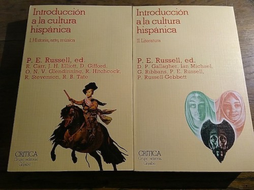 Portada del libro de INTRODUCCIÓN A LA CULTURA HISPÁNICA (2 TOMOS). I. Historia, arte, música / II. Literatura