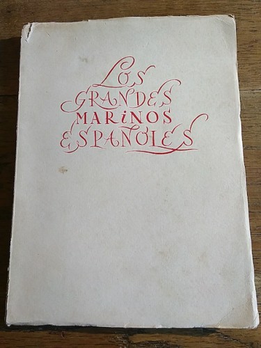 Portada del libro de LOS GRANDES MARINOS ESPAÑOLES