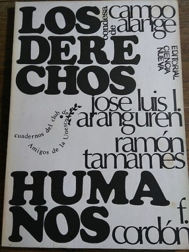 Portada del libro de LOS DERECHOS HUMANOS