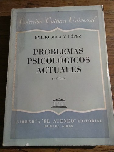 Portada del libro PROBLEMAS PSICOLÓGICOS ACTUALES