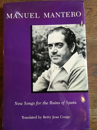 Portada del libro de NEW SONGS FOR THE RUINS OF SPAIN