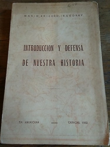 Portada del libro de INTRODUCCIÓN Y DEFENSA DE NUESTRA HISTORIA