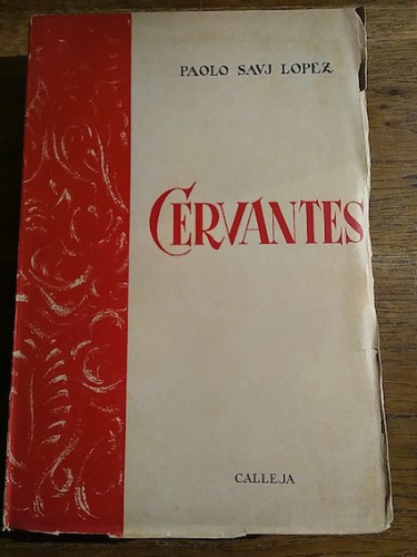 Portada del libro de CERVANTES