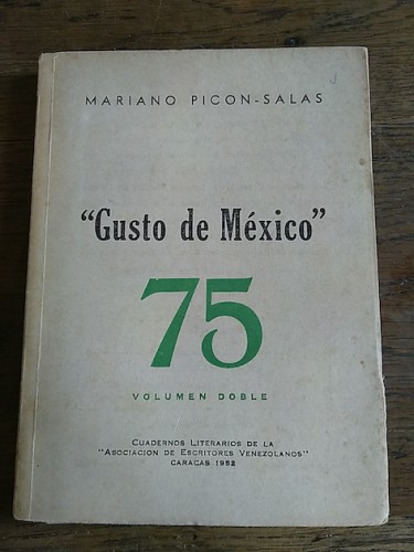 Portada del libro de GUSTO DE MÉXICO 75. Volumen doble