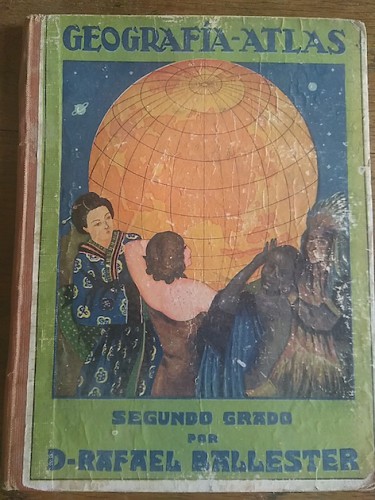 Portada del libro de GEOGRAFÍA - ATLAS, SEGUNDO GRADO - GRADO MEDIO