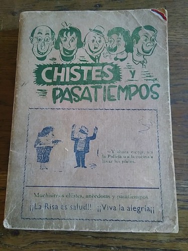 Portada del libro de CHISTES Y PASATIEMPOS. Selección de humor mundial. (5 NÚMEROS ENCUADERNADOS EN UNO SOLO)