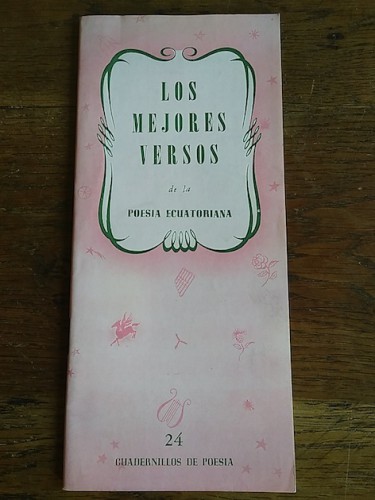 Portada del libro de LOS MEJORES VERSOS DE LA POESÍA ECUATORIANA