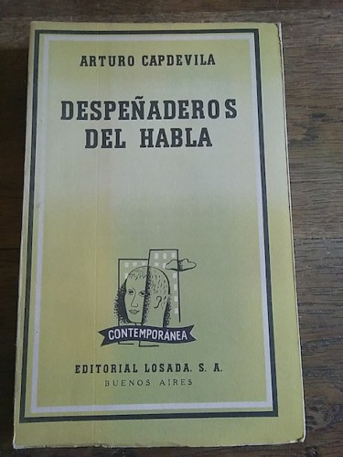 Portada del libro de DESPEÑADEROS DEL HABLA. Negligencia, cursilería, tuntun