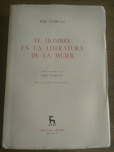 Portada del libro de EL HOMBRE EN LA LITERATURA DE LA MUJER