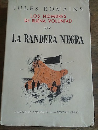 Portada del libro de LOS HOMBRES DE BUENA VOLUNTAD XIV. La bandera negra