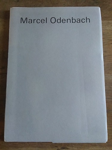 Portada del libro de MARCEL ODENBACH, Catálogo de esposición en el Centro de Arte Reina Sofía, 1988