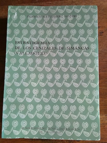 Portada del libro de ESTRATIGRAFÍA DE LOS CENIZALES DE SIMANCAS (VALLADOLID)