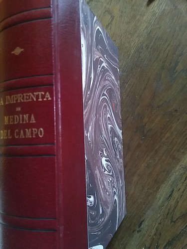 Portada del libro de LA IMPRENTA EN MEDINA DEL CAMPO