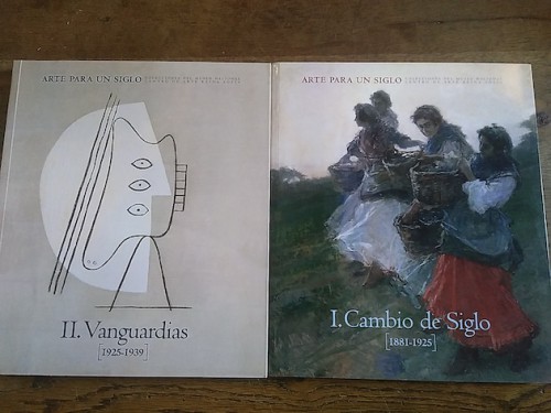 Portada del libro ARTE PARA UN SIGLOS (2 TOMOS) I. Cambio de siglo (1881-1925) / II.Vanguardias (1925-1939)