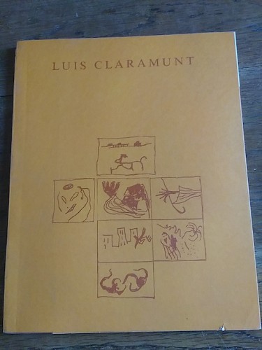 Portada del libro LUIS CLARAMUNT 1987. Catálogo de exposición en Galería Magda Bellotti