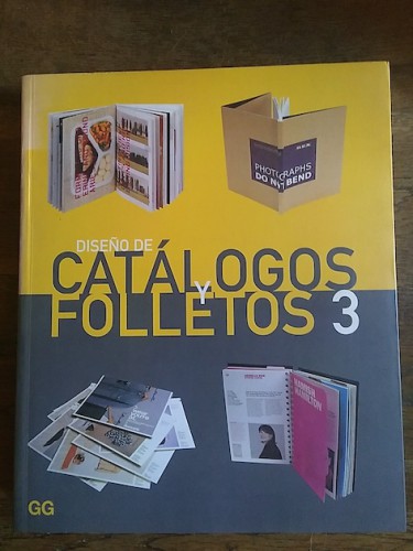 Portada del libro de DISEÑO DE CATÁLOGOS Y FOLLETOS 3