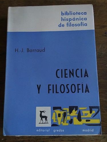 Portada del libro de CIENCIA Y FILOSOFÍA. Ensayo