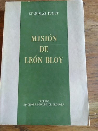 Portada del libro MISION DE LÉON BLOY