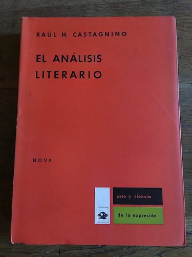 Portada del libro de EL ANÁLISIS LITERARIO