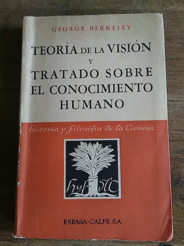 Portada del libro de TEORÍA DE LA VISIÓN Y TRATADO SOBRE EL CONOCIMIENTO HUMANO