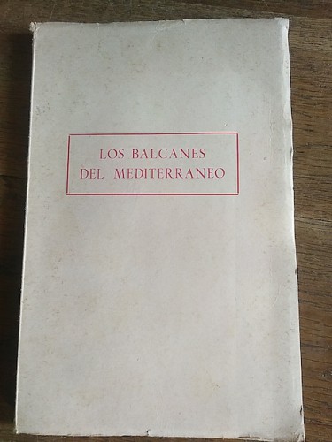 Portada del libro de LOS BALCANES DEL MEDITERRÁNEO