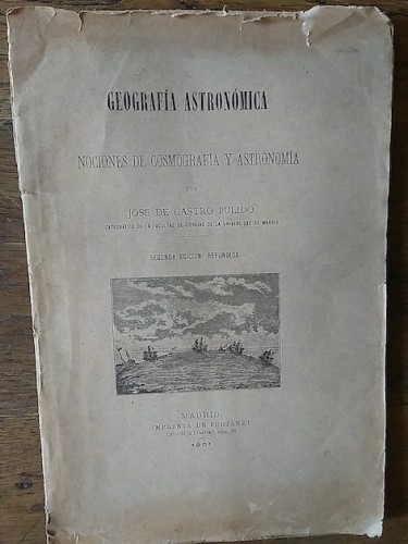 Portada del libro GEOGRAFÍA ASTRONÓMICA O NOCIONES DE COSMOGRAFÍA Y ASTRONOMÍA