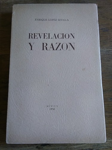 Portada del libro de REVELACIÓN Y RAZÓN