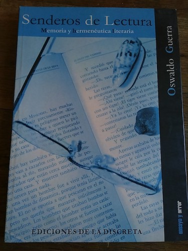 Portada del libro de SENDEROS DE LECTURA. Memoria y hermenéutica literaria